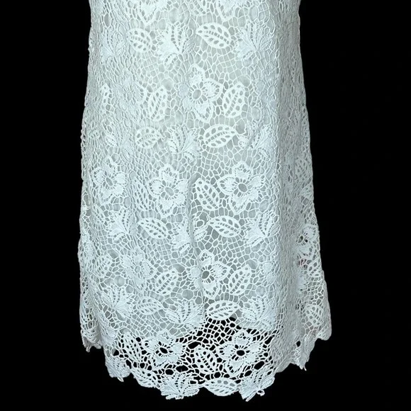 RAG & BONE ALEAH CROCHET V-NECK MINI DRESS NWT, SIZE 12